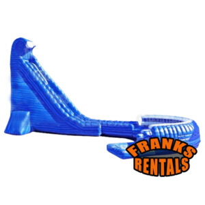 36’ Blue Crush Twist Inflatable Water Slide