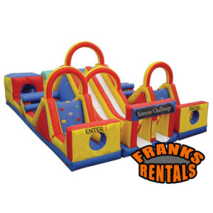 40' Adventure Rush Dry Inflatable Obstacle Course