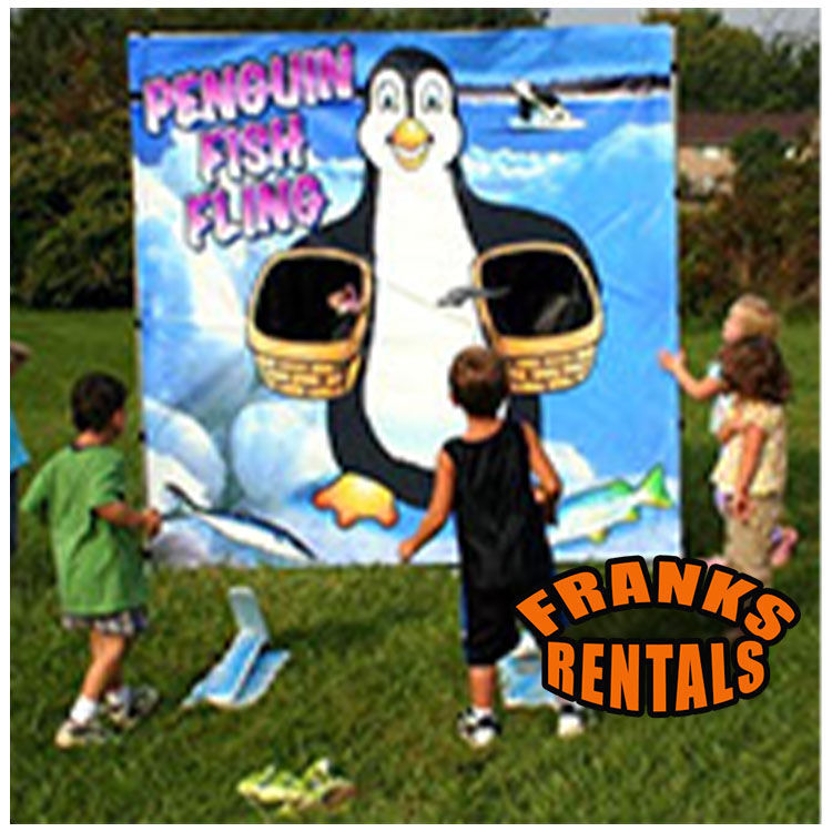 Penguin Fish Fling Game