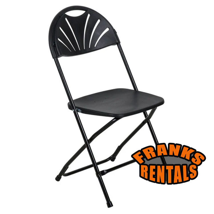 Black Fanback Chair 1