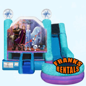 Disney Frozen 2 Wet / Dry Bounce House & Slide Combo