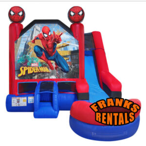 #15. Spiderman Wet / Dry Bounce House & Slide / Pool Combo